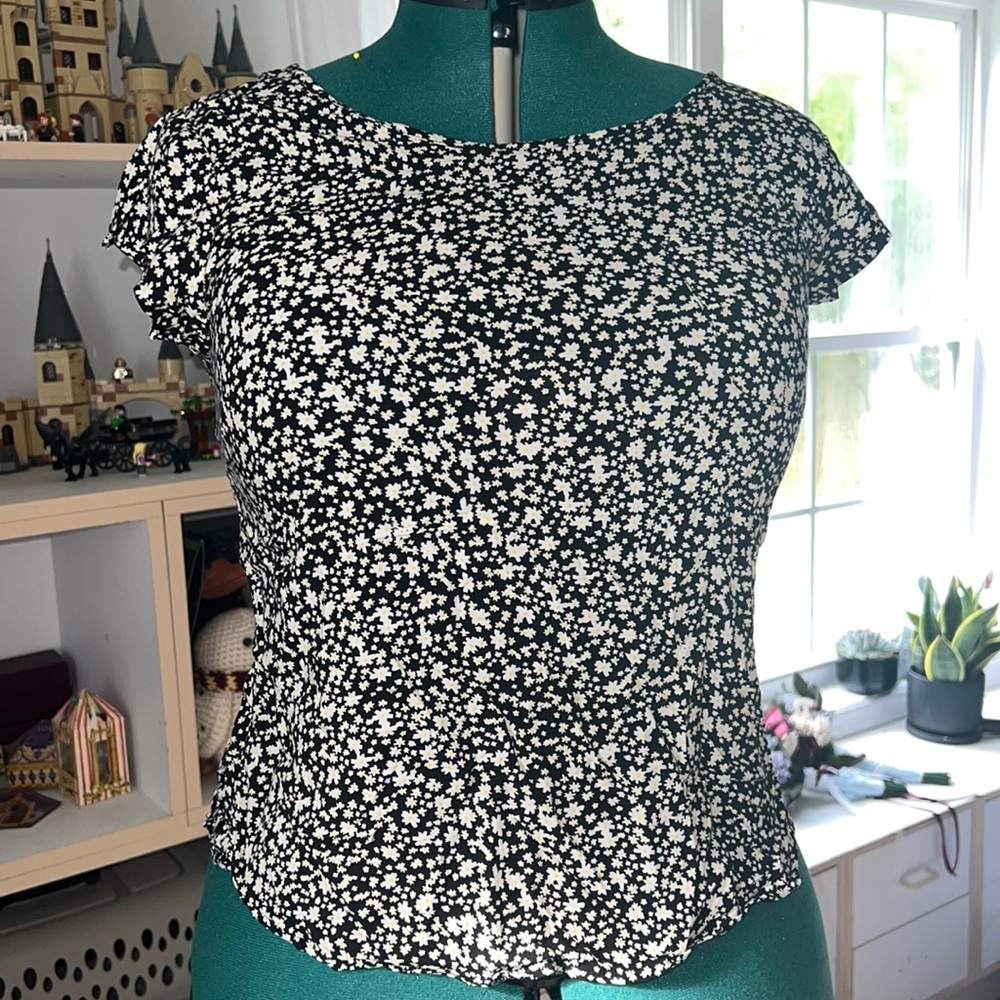 Ditsy Floral Blouse